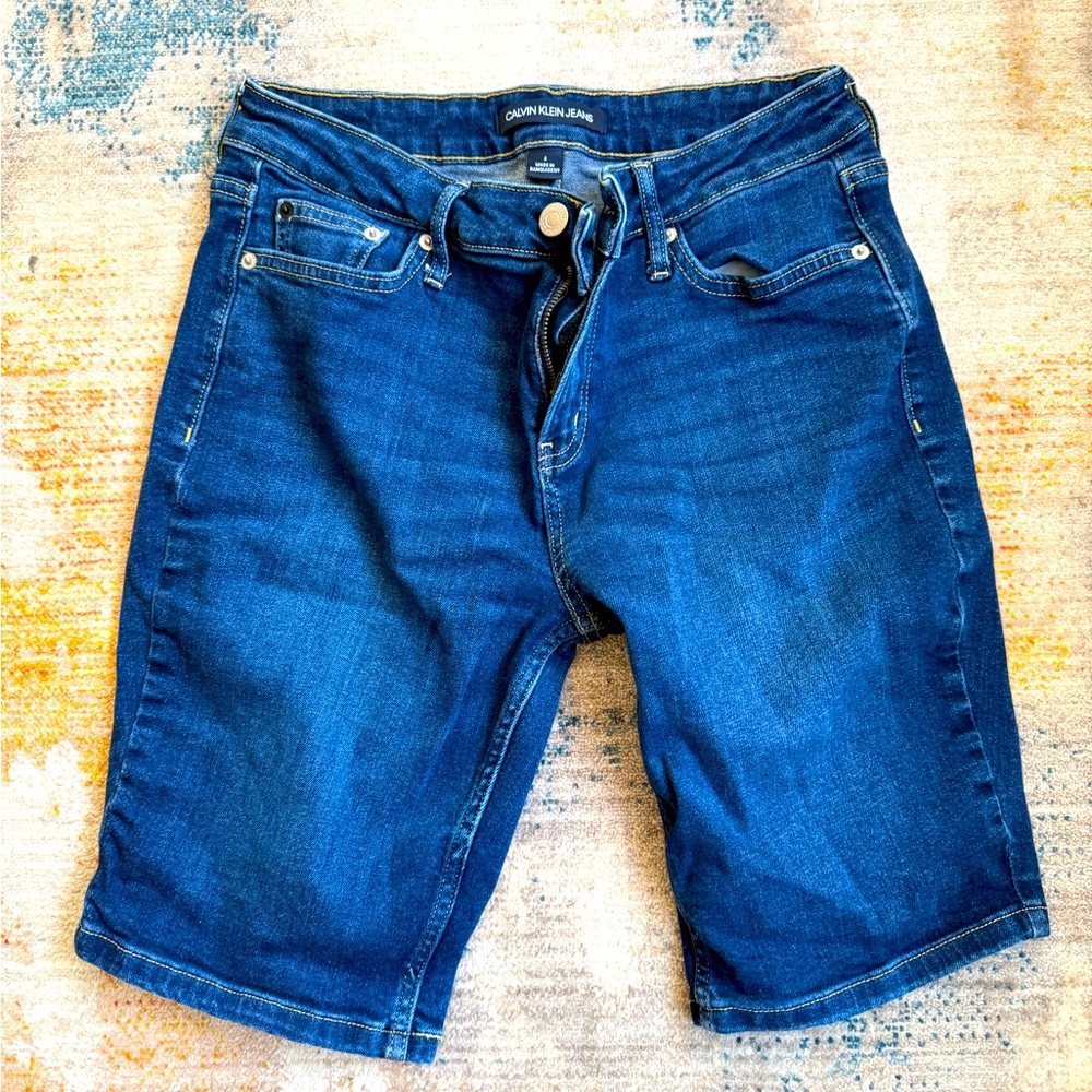 Calvin Klein Jeans Men's Indigo Jean Shorts